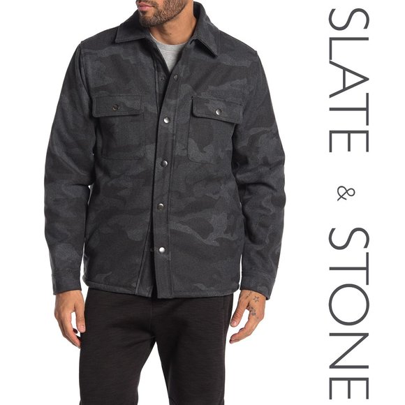 Slate & Stone Camo Jacket - Picture 1 of 8